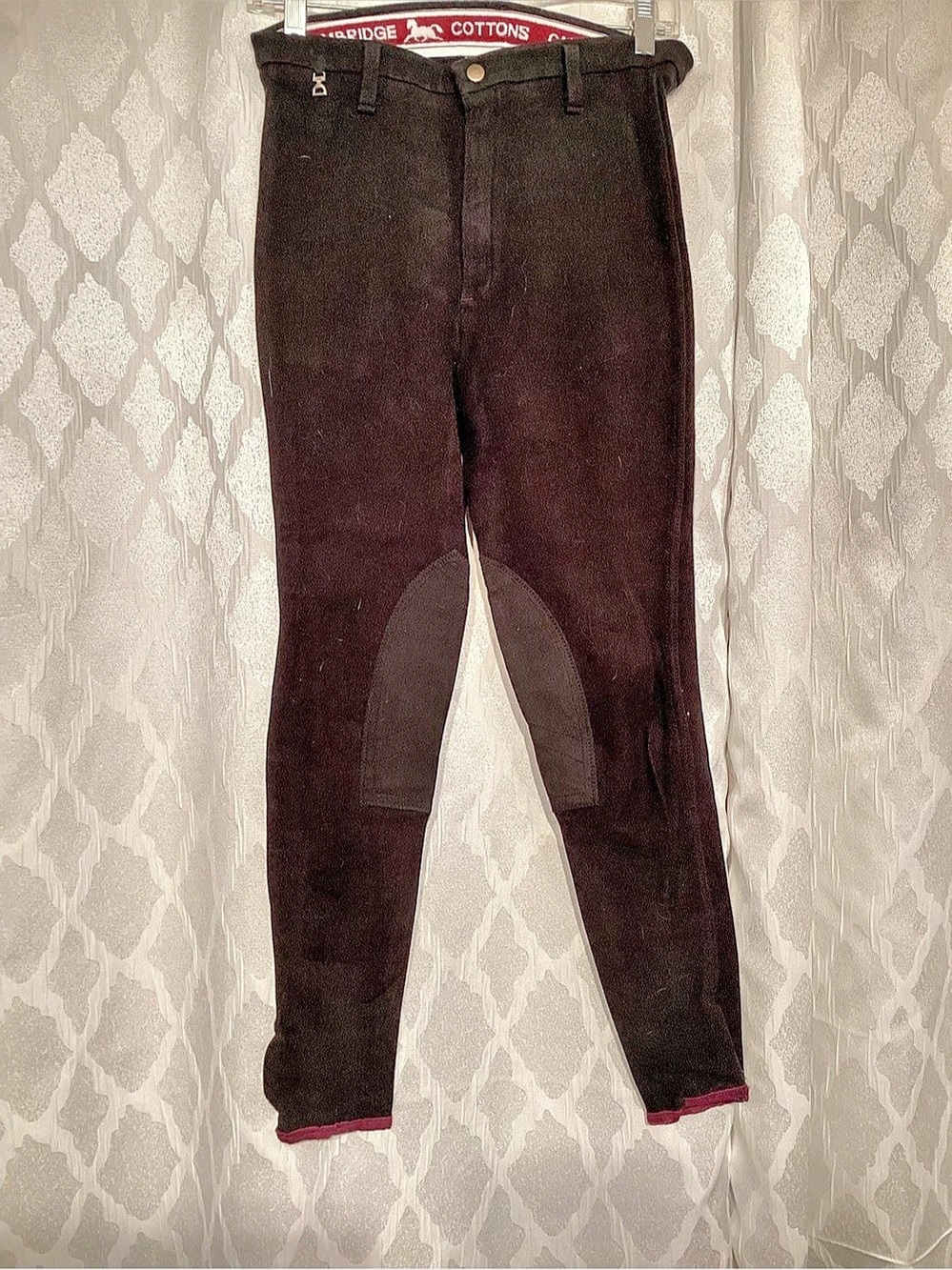 Cambridge Cottons Black Riding Leggings Size Large